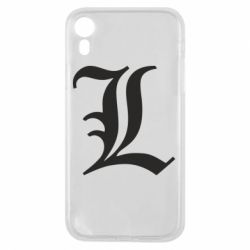 Чохол для iPhone XR Death Note minimal logo - PrintSalon