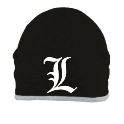 Шапка Death Note minimal logo - PrintSalon