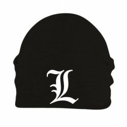 Шапка флісова Death Note minimal logo - PrintSalon