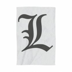 Рушник з принтом Death Note minimal logo - PrintSalon