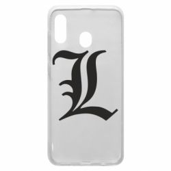 Чохол для Samsung A30 Death Note minimal logo - PrintSalon