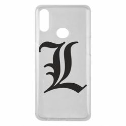 Чохол для Samsung A10s Death Note minimal logo