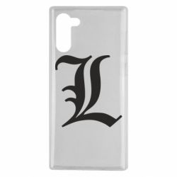 Чохол для Samsung Note 10 Death Note minimal logo - PrintSalon