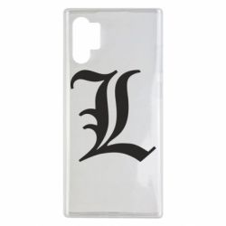 Чохол для Samsung Note 10 Plus Death Note minimal logo - PrintSalon