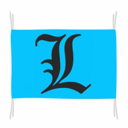 Прапор Death Note minimal logo - PrintSalon