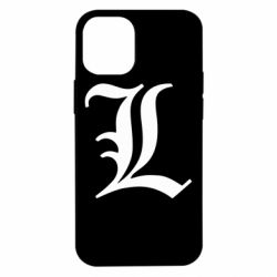 Чохол для iPhone 12 mini Death Note minimal logo - PrintSalon