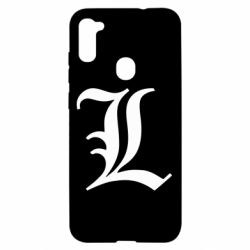 Чехол для Samsung A11/M11 Death Note minimal logo