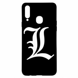 Чохол для Samsung A20s Death Note minimal logo - PrintSalon