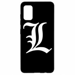 Чохол для Samsung A41 Death Note minimal logo - PrintSalon