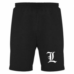 Чоловічі шорти Death Note minimal logo - PrintSalon