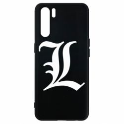 Чохол для Oppo A91 / Reno3Death Note minimal logo - PrintSalon