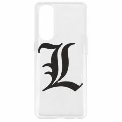 Чохол для Oppo Reno 4 Pro Death Note minimal logo - PrintSalon