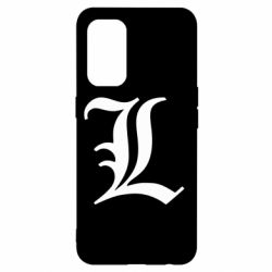 Чохол для Oppo Reno 5 4G Death Note minimal logo