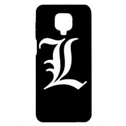 Чохол для Xiaomi Redmi Note 9S / 9Pro / 9Pro Max Death Note minimal logo - PrintSalon