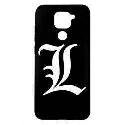 Чохол для Xiaomi Redmi Note 9 / Redmi 10X Death Note minimal logo - PrintSalon