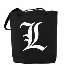 Торба Death Note minimal logo - PrintSalon