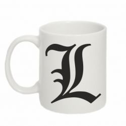 Чашка 320ml Death Note minimal logo - PrintSalon