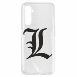 Чохол для Realme 6 Pro Death Note minimal logo