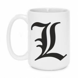 Чашка 420ml Death Note minimal logo - PrintSalon