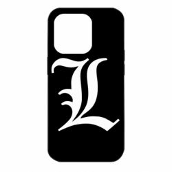 Чохол для iPhone 14 Pro Death Note minimal logo - PrintSalon