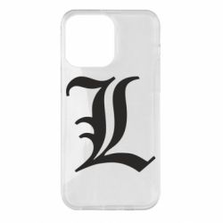 Чохол для iPhone 14 Pro Max Death Note minimal logo - PrintSalon