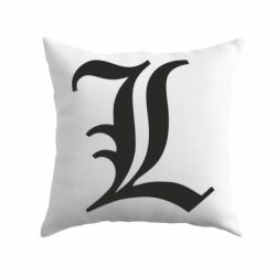 Подушка Death Note minimal logo