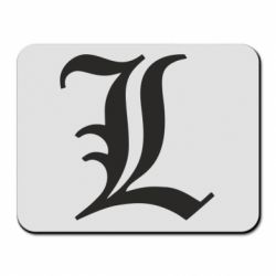 Коврик для мыши Death Note minimal logo-PrintSalon Коврик для мыши Death Note minimal logo