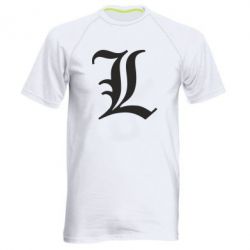 Чоловіча футболка для спорту Death Note minimal logo - PrintSalon