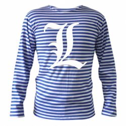 Тільник з довгим рукавом Death Note minimal logo - PrintSalon