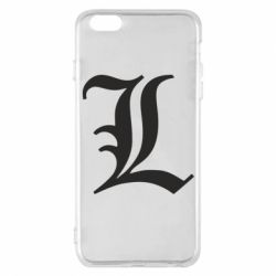 Чохол для iPhone 6 Plus/6S Plus Death Note minimal logo - PrintSalon