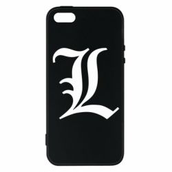 Чохол для iphone 5/5S/SE Death Note minimal logo - PrintSalon