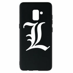 Чохол для Samsung A8+ 2018 Death Note minimal logo - PrintSalon