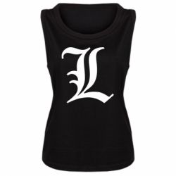 Майка жіноча Death Note minimal logo - PrintSalon