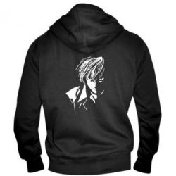 Мужское худи на молнии Death Note Тетрадь Смерти - PrintSalon
