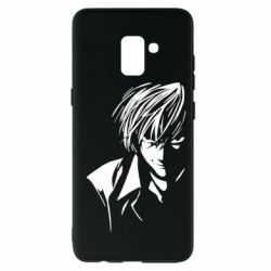 Чехол для Samsung A8+ 2018 Death Note Тетрадь Смерти - PrintSalon