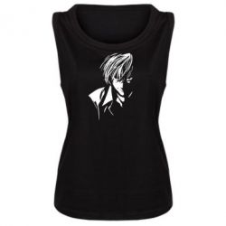 Женская майка Death Note Тетрадь Смерти - PrintSalon