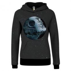 Жіноче 3D худі Death Star-PrintSalon Жіноче 3D худі Death Star
