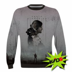 Дитячий 3D світшот death stranding art - PrintSalon