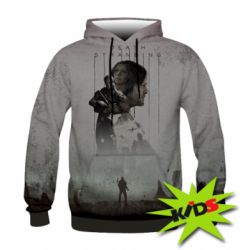 Дитяче 3D худі death stranding art - PrintSalon