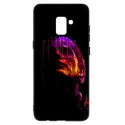 Чехол для Samsung A8+ 2018 Death stranding mads mikkelsen - PrintSalon