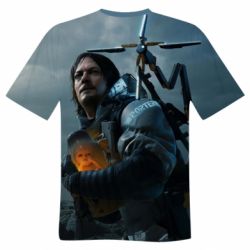 Чоловіча футболка 3D Death stranding Sam Porter Bridges - PrintSalon