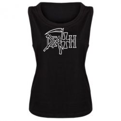 Женская майка death - PrintSalon