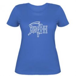 Женская футболка death - PrintSalon