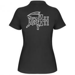 Женское поло death - PrintSalon