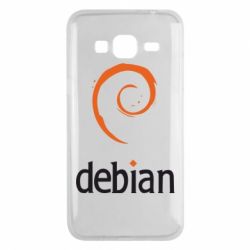 Чехол для Samsung J3 2016 Debian - PrintSalon