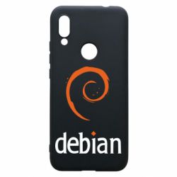 Чехол для Xiaomi Redmi 7 Debian - PrintSalon