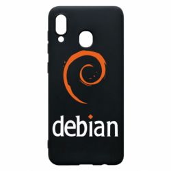 Чехол для Samsung A30 Debian - PrintSalon