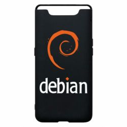 Чехол для Samsung A80 Debian - PrintSalon