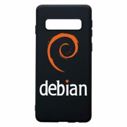 Чехол для Samsung S10 Debian - PrintSalon