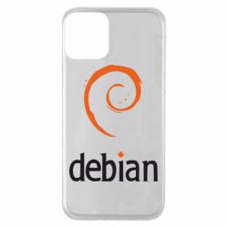 Чехол для iPhone 11 Debian - PrintSalon